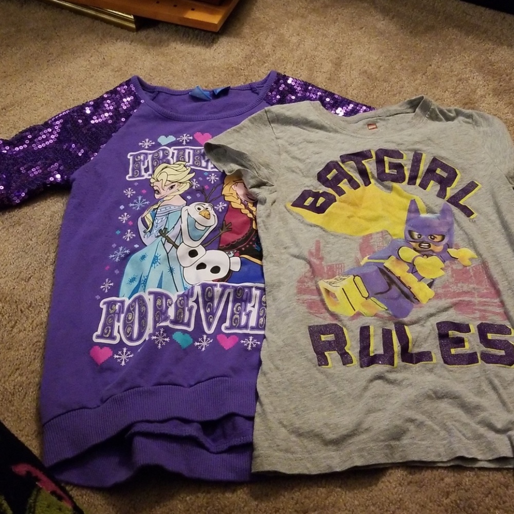Girls shirt lot